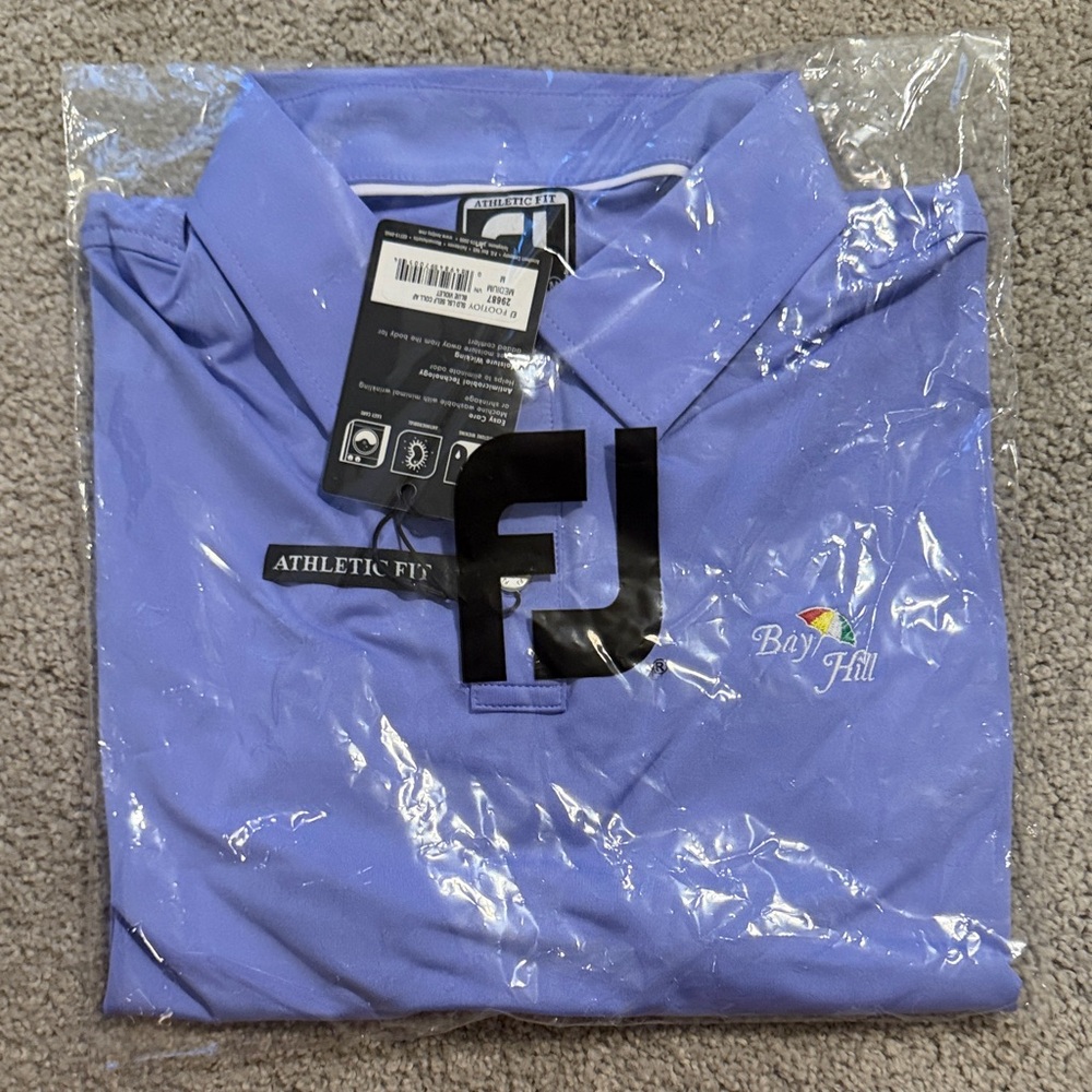 FootJoy Men's purple Athletic Fit Shirt